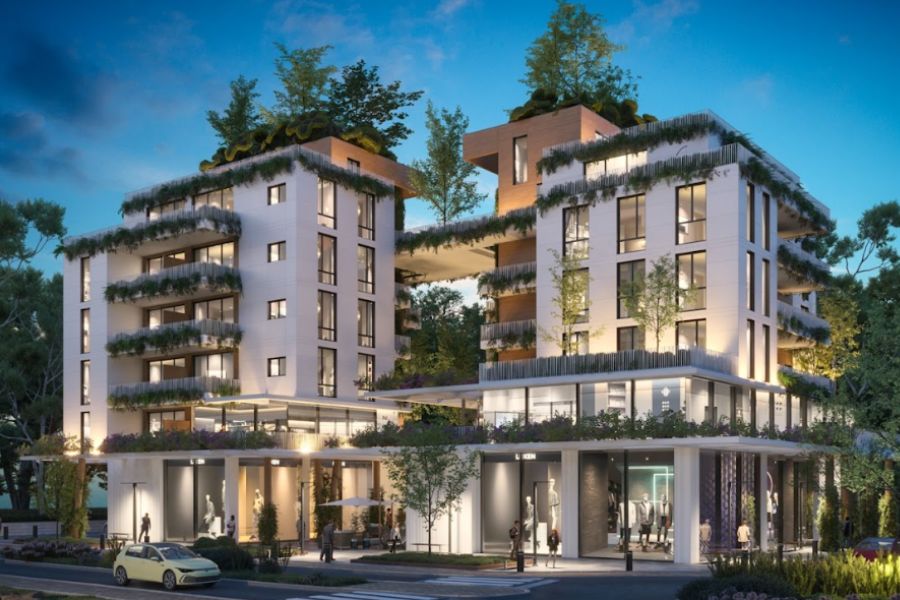 הדמיה של בניין